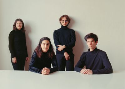 Streichquartett im Freien